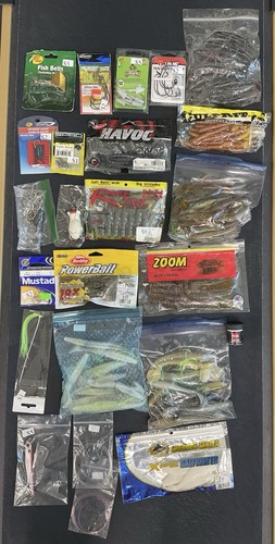 Used fishing tackle lot - used, 24