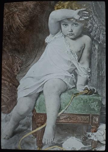 Victorian picture the culprit - the,