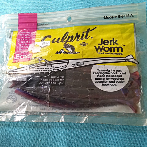 Culprit jerk worm - worm, soft