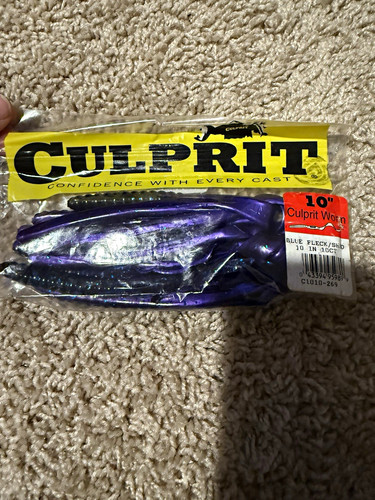 Culprit 10in worm ribbontail - 10in,