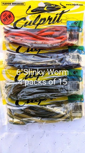 Culprit worms baits slinky - culprit,