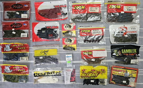 Pack variety plastic - plastic, baits