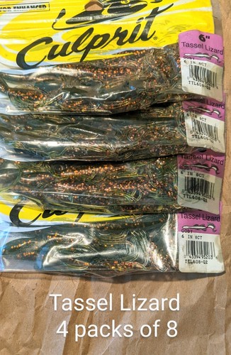 Culprit soft baits - culprit, "tassel