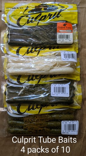 Culprit tube bait - tube, worm