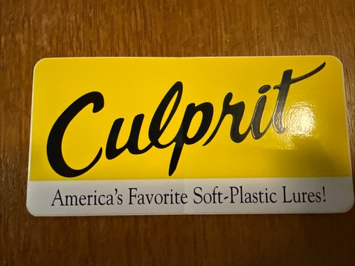 Culprit lures sticker states - sticker,