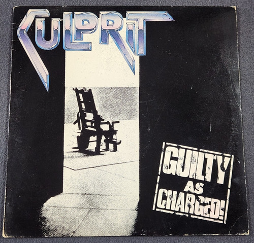 Culprit guilty charged - culprit, as