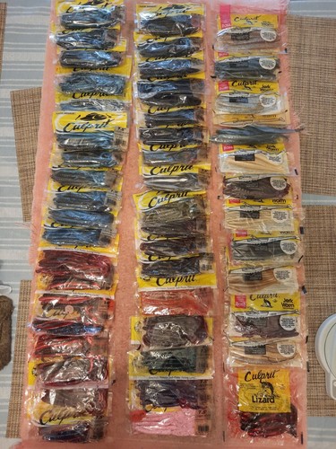Culprit soft plastic worms - plastic, 50